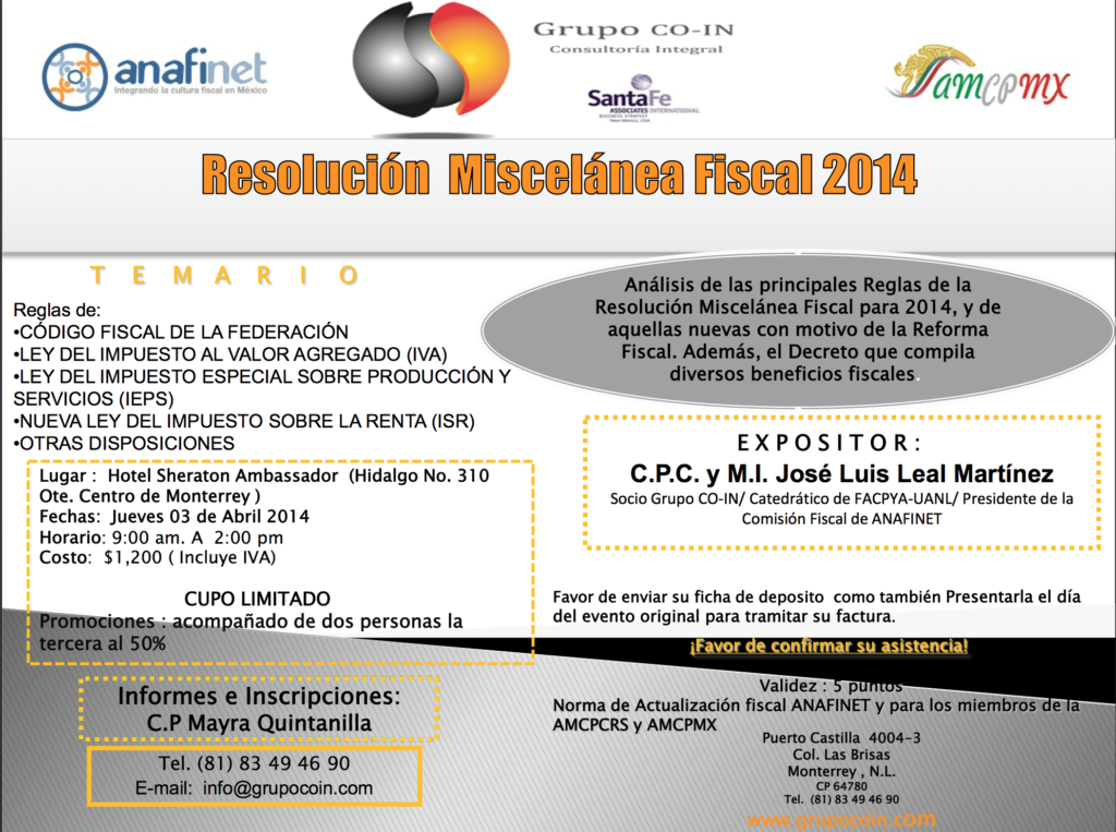 Promo Resolucion Miscelanea 2014