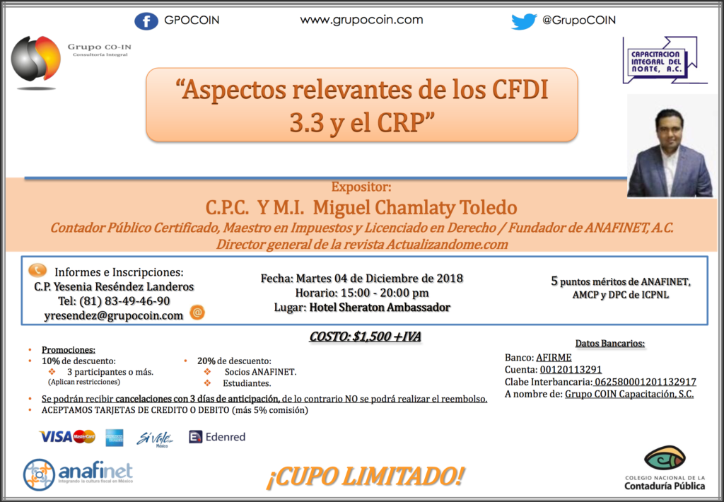 Promo CFDI y CRP